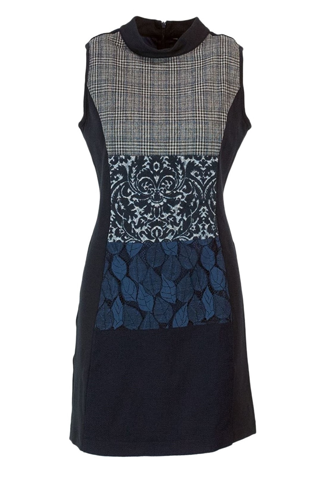 Rochie, Desigual 18WWVW21, Negru/Gri, 40