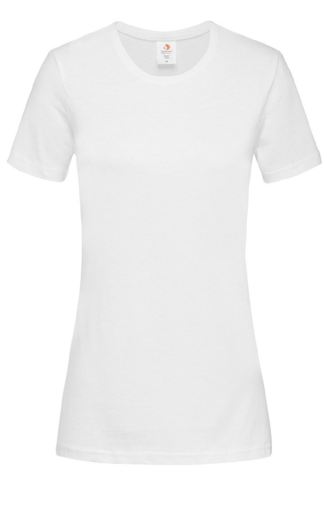 Tricou dama Gildan, Tie-dye, stil Casual, One size, Alb