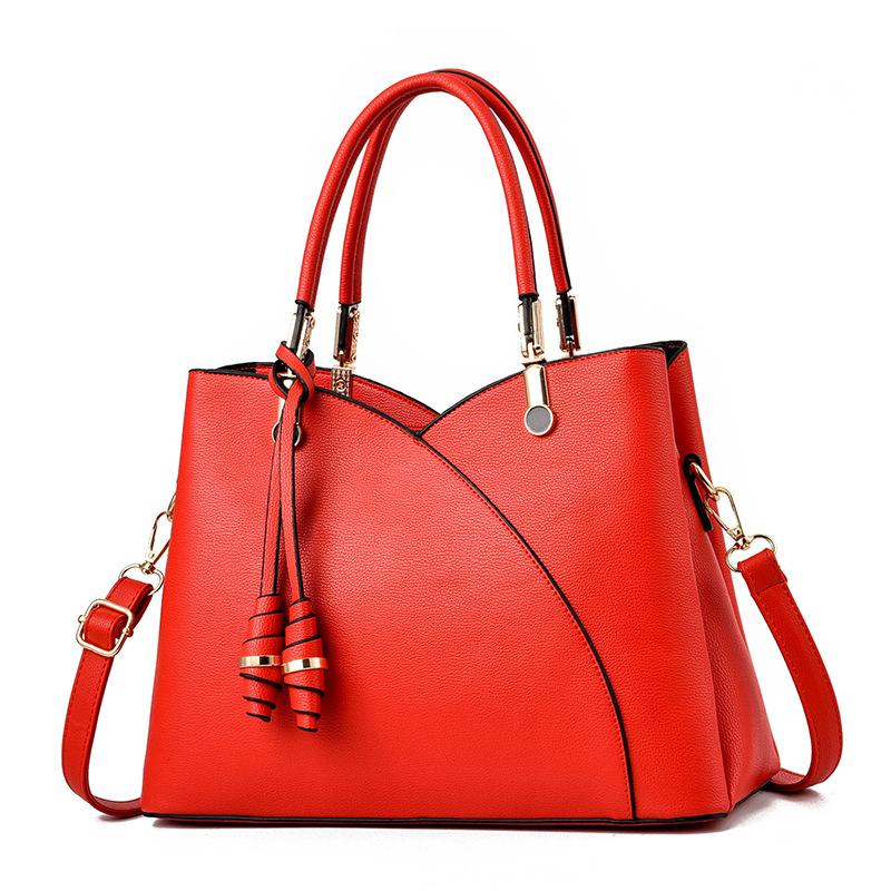 Geanta dama Nora rosu