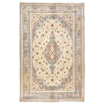 Covor Persan Kasan Bej 316X200 Covor Persan Kasan Bej 316X200