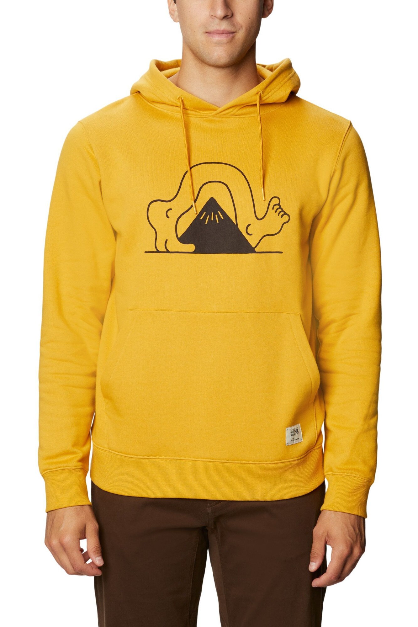 Hanorac, Mountain Hardwear Mountain Legs Hoody, Galben