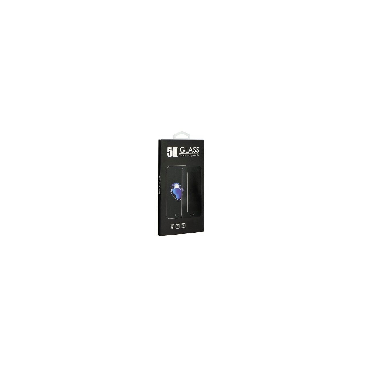 Folie Sticla Full Cover Premium pentru Samsung Galaxy A02s, 5D, Full Glue, Negru