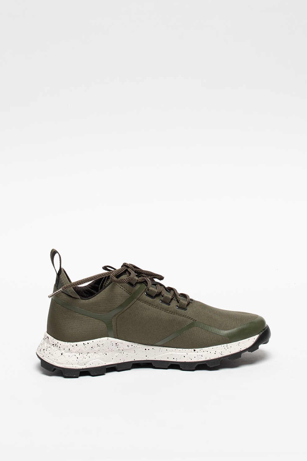 Timberland, Pantofi sport cu detalii peliculizate Brooklyn, Verde militar,  7.5 - eMAG.ro