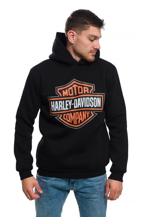 Hanorac pentru barbati Printex, HARLEY DAVIDSON, MOTOR, Negru