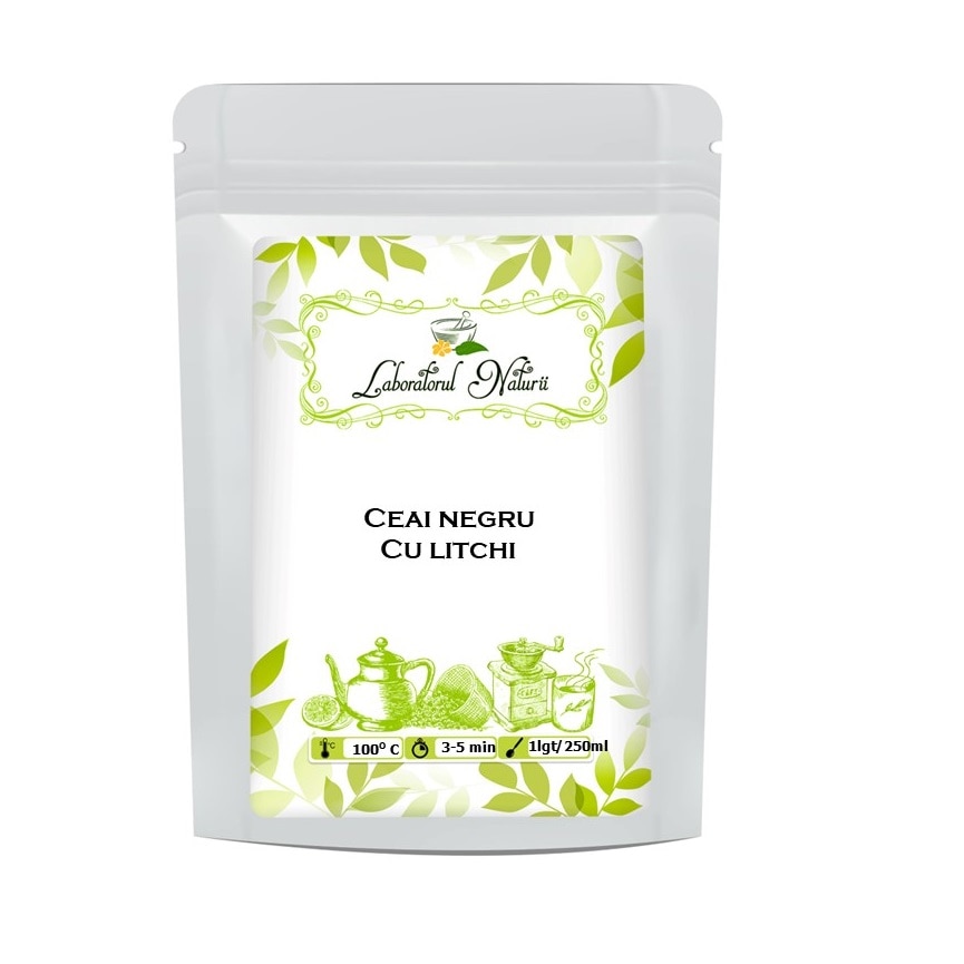 Ceai alb cu portocala, Laboratorul Naturii, 250 g