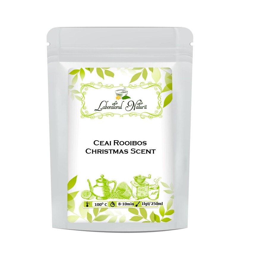 Ceai Rooibos Christmas Scent, Laboratorul Naturii, 250 g