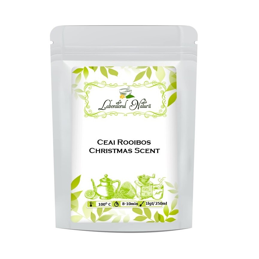 Ceai Rooibos Christmas Scent, Laboratorul Naturii, 500 g