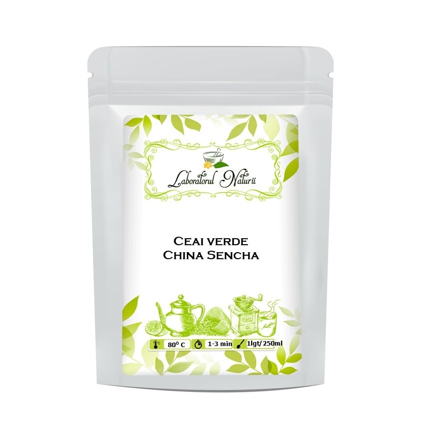 Ceai Verde China Sencha, Laboratorul Naturii, 250 g