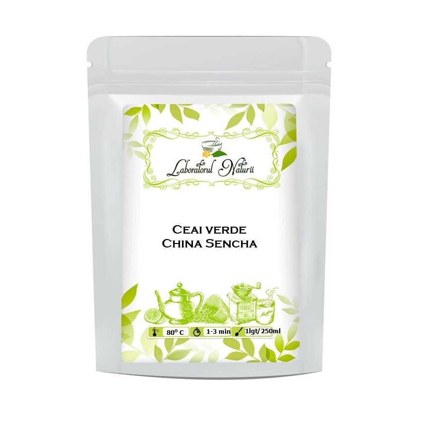 Ceai Verde China Sencha, Laboratorul Naturii, 500 g