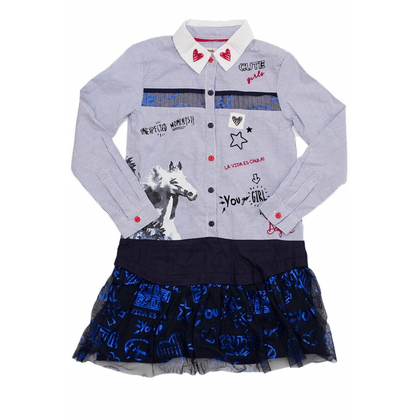 Rochie, Desigual 18WGVW33, Albastru