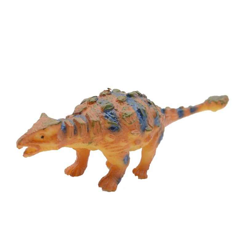 Figurina dinozaur Euoplocephalus 12 cm Midex 487749-1, Multicolor
