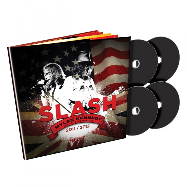 Slash (от Gunsnroses) с участието на Myles Kennedy & The Conspirators-2011/2012-2CD+2DVD