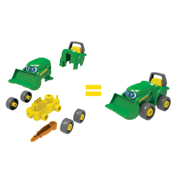 Играчка за сглобяване John Deere, 47209, зелен