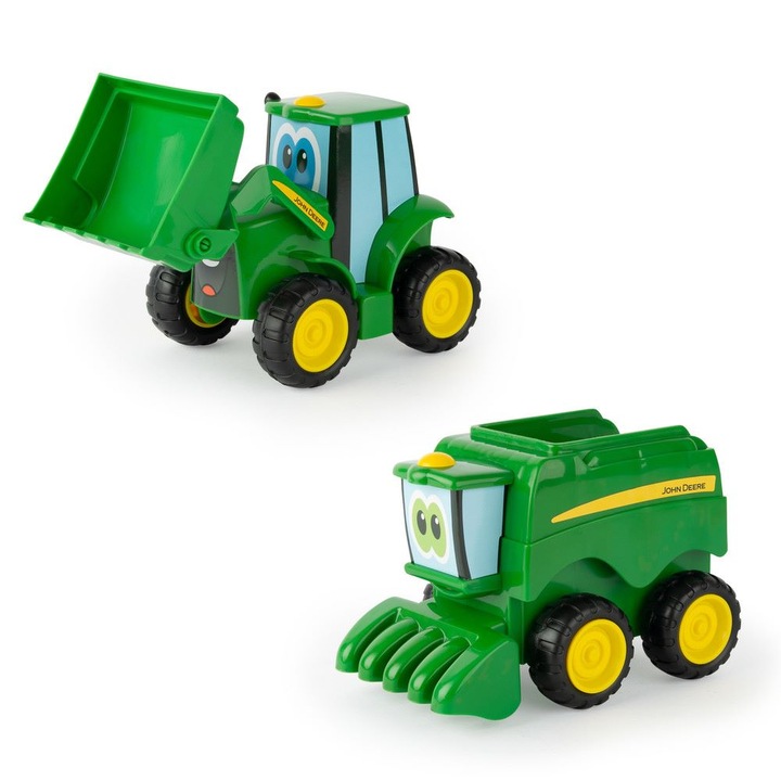 Комплект играчки John Deere, 47193, зелен, 2 бр