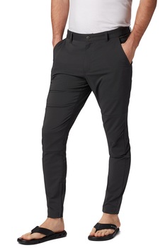 Columbia, Pantaloni rezistenti la apa pentru drumetii Tech Trail - UPF 50, Negru, 38 Columbia, Pantaloni rezistenti la apa pentru drumetii Tech Trail - UPF 50, Negru, 38