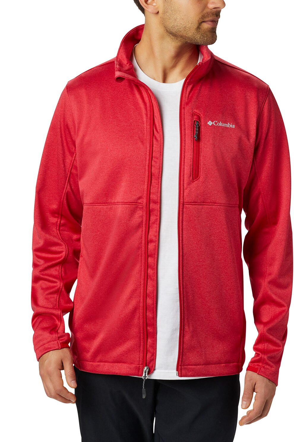 Columbia, Jacheta usoara cu fermoar, pentru drumetii Outdoor Elements, Corai