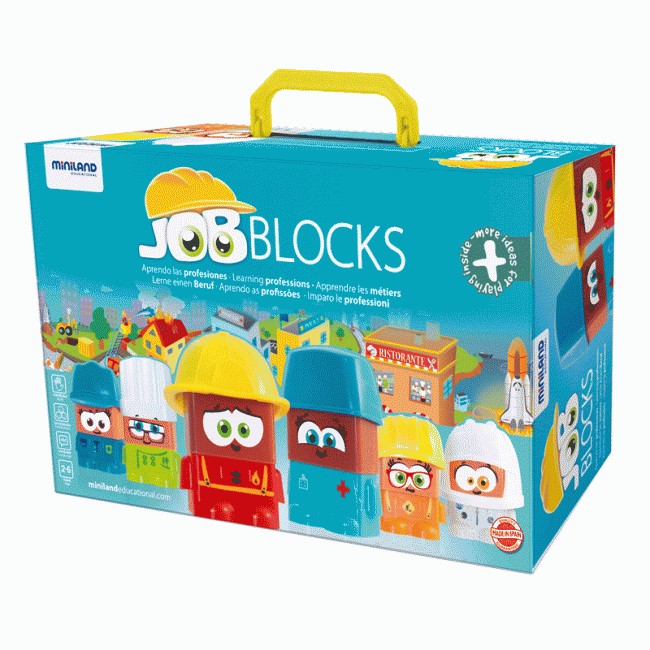 Joc Educativ Blocks Profesiile , Miniland