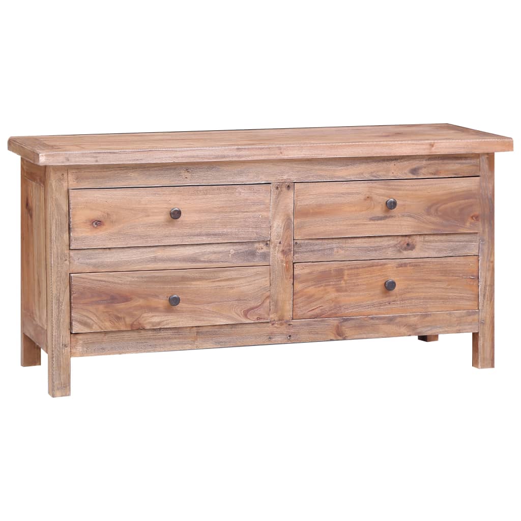 Comoda TV, vidaXL, Lemn reciclat, 102 x 35 x 50 cm, Maro