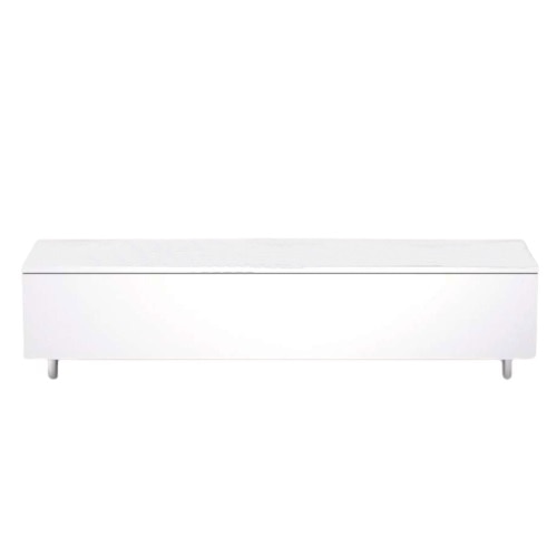 Comoda tv cu suport, 160 × 30 × 40 cm, alb