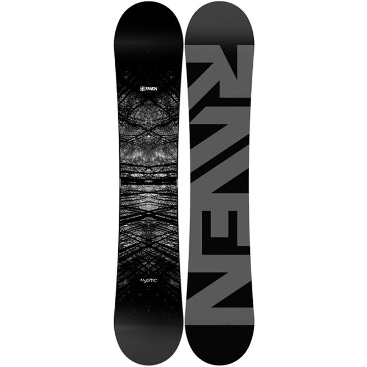 Placa Snowboard, Raven, Mystic, Negru, 160 cm