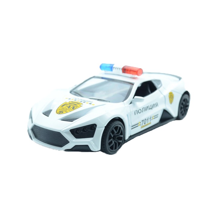 Rendőrségi autó fiúknak Midex 998-4, Fehér