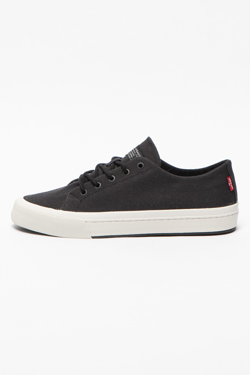 Levi's, Tenisi din panza Summit Low, Negru, 11