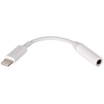 Adaptor Lemontti Lightning Mini la Jack 3.5, White Adaptor Lemontti Lightning Mini la Jack 3.5, White