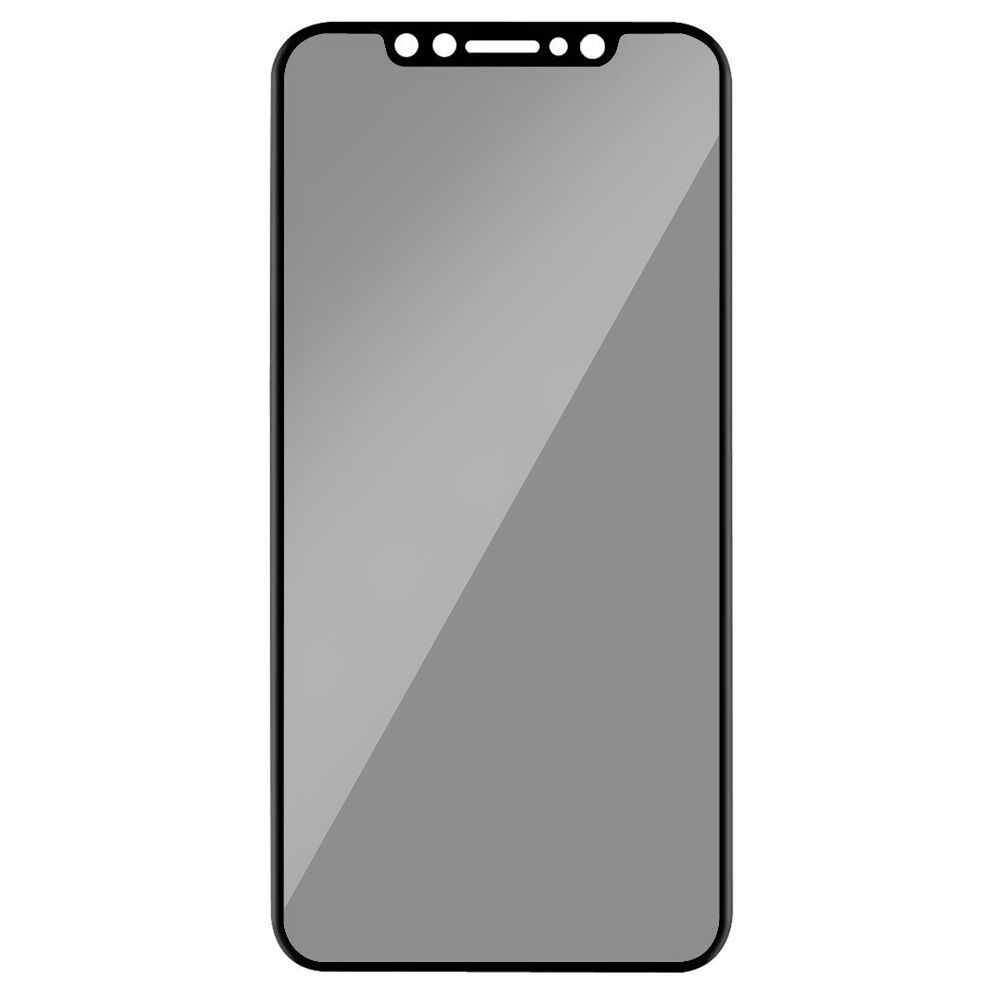 Folie Sticla Lemontti Privacy iPhone 12 Pro Max Black , 0.33mm, 9H
