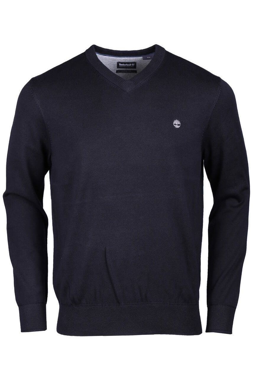 Pulover pentru barbati, Timberland Williams River V-Neck, Negru, 2XL INTL