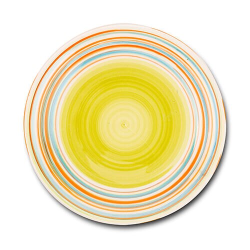 Farfurie desert, 19 cm, stoneware Lines Green, NAVA NV 099 010