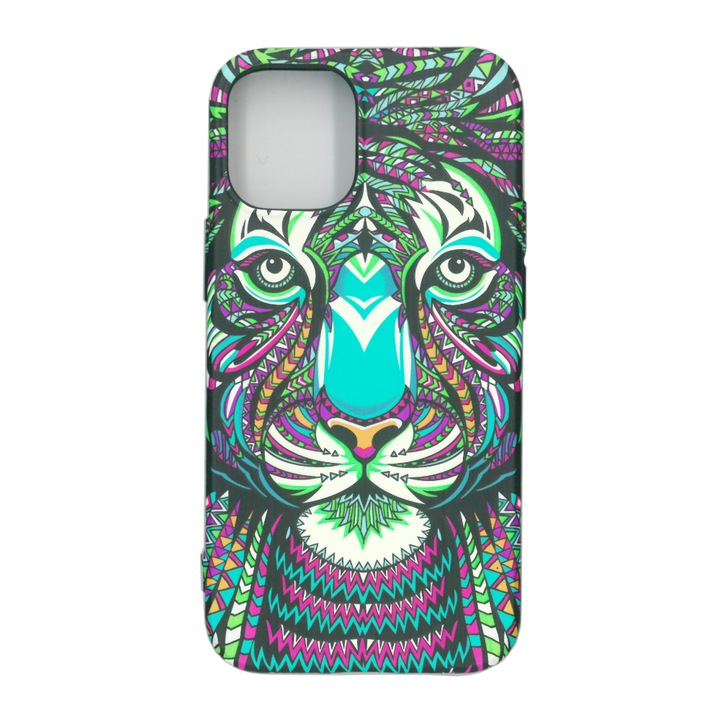 Husa protectie spate cu efect fosforescent, LUXO M5, pentru Apple iPhone 12 Mini