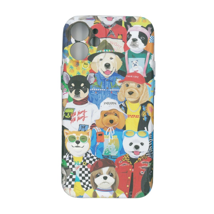 Husa protectie spate cu efect fosforescent, LUXO M16, pentru Apple iPhone 12 Mini