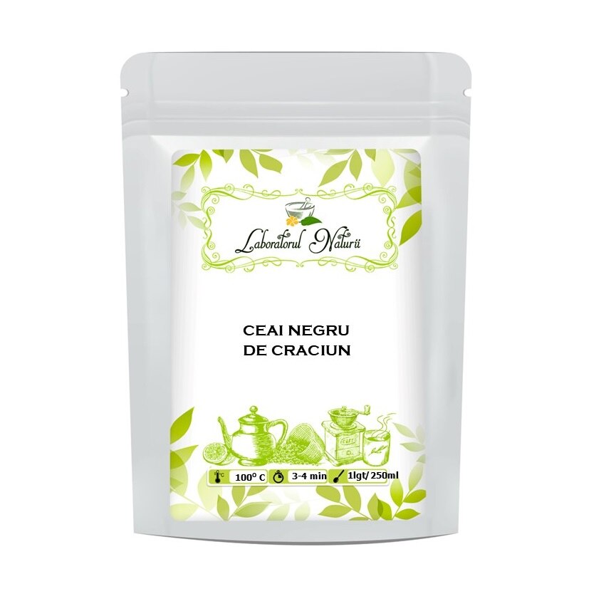 Ceai negru de Craciun, Laboratorul Naturii, 500 g