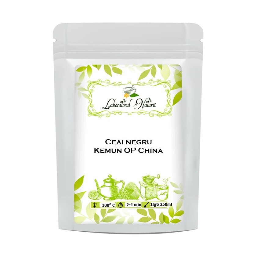 Ceai negru Keemun OP China, Laboratorul Naturii, 250 g