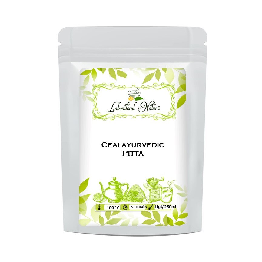 Ceai Ayurvedic Pitta, Laboratorul Naturii, 250 g