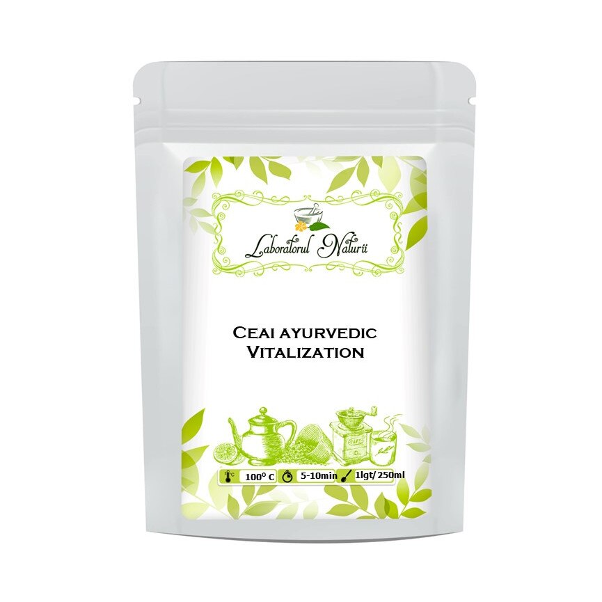 Ceai Ayurvedic Vitalization, Laboratorul Naturii, 250 g