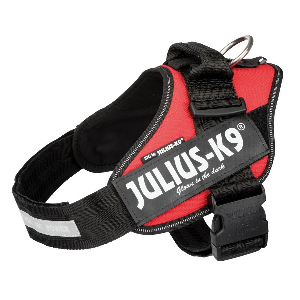Ham Julius-K9 IDC, L/1, 63-85 cm/50 mm, Rosu 14853