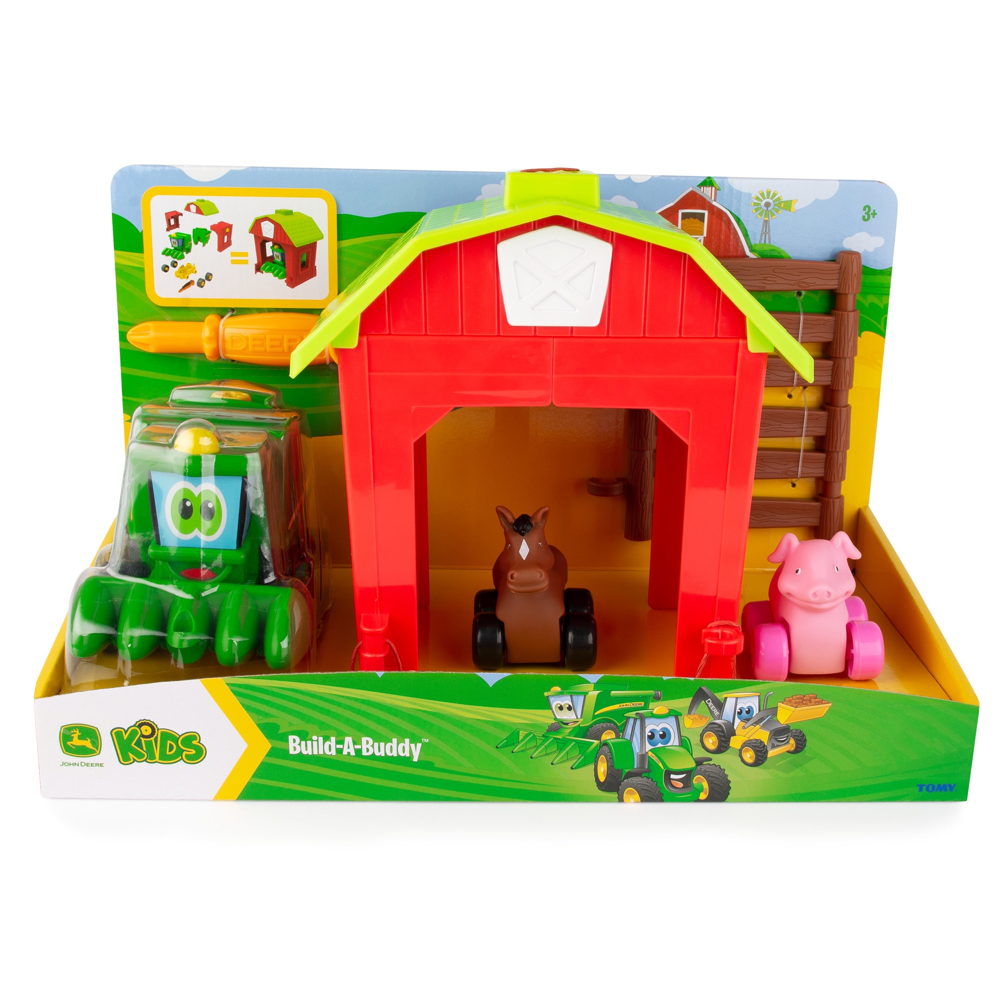 Set de joaca John Deere - Construiti un prieten Corey