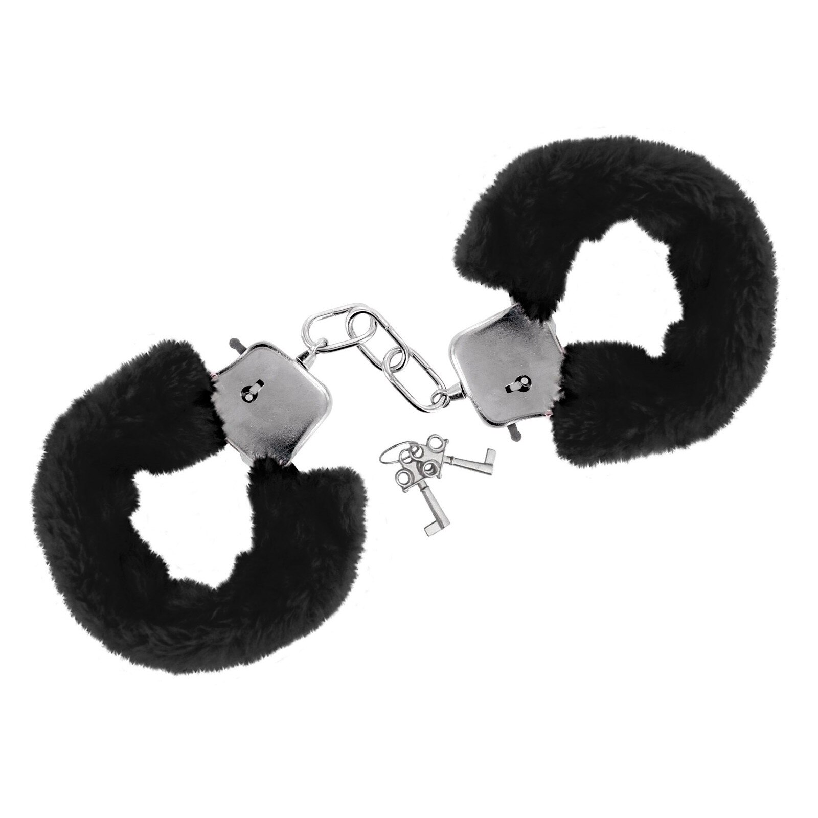 Catuse metal cu plus, Erotica Collection, model Sweet Caress, negre