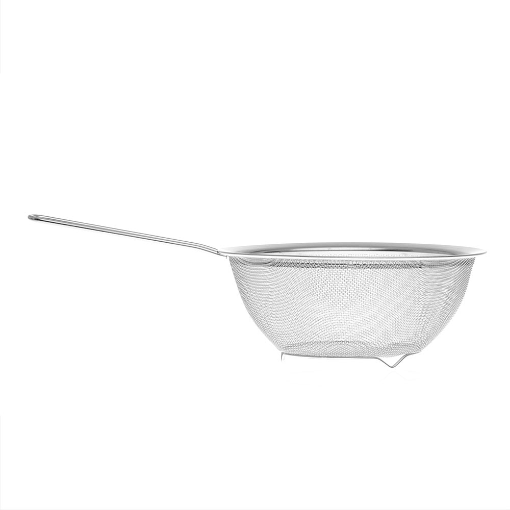 Strecuratoare cu maner lung si picior Maison D'Amelie, inox, 22.5cm