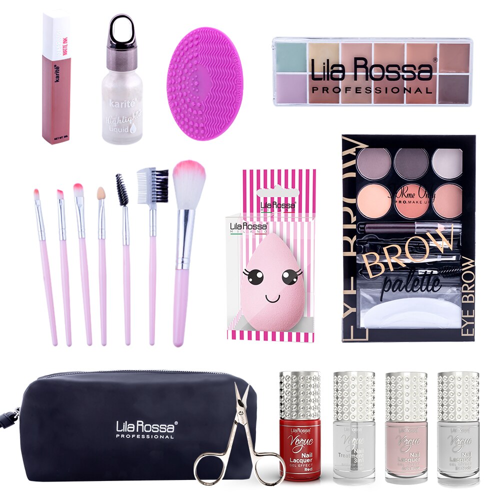 Kit makeup complet, Lila Rossa, Rosie