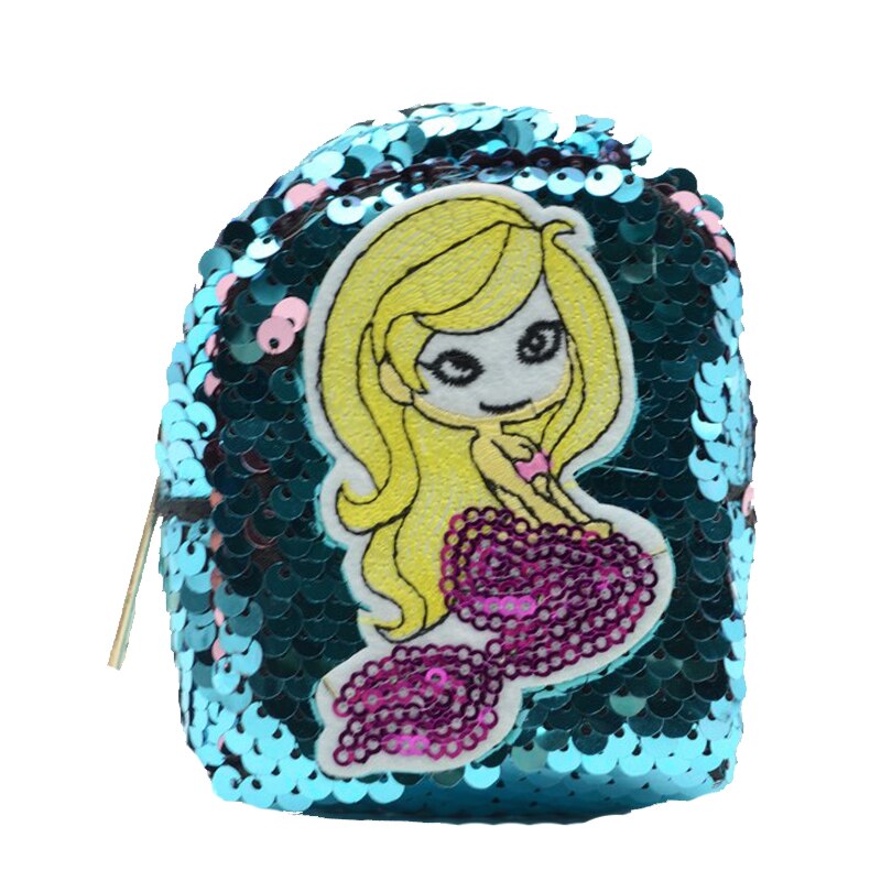 Portofel pentru fete Mini Junior PPT-4, Albastru, Universal