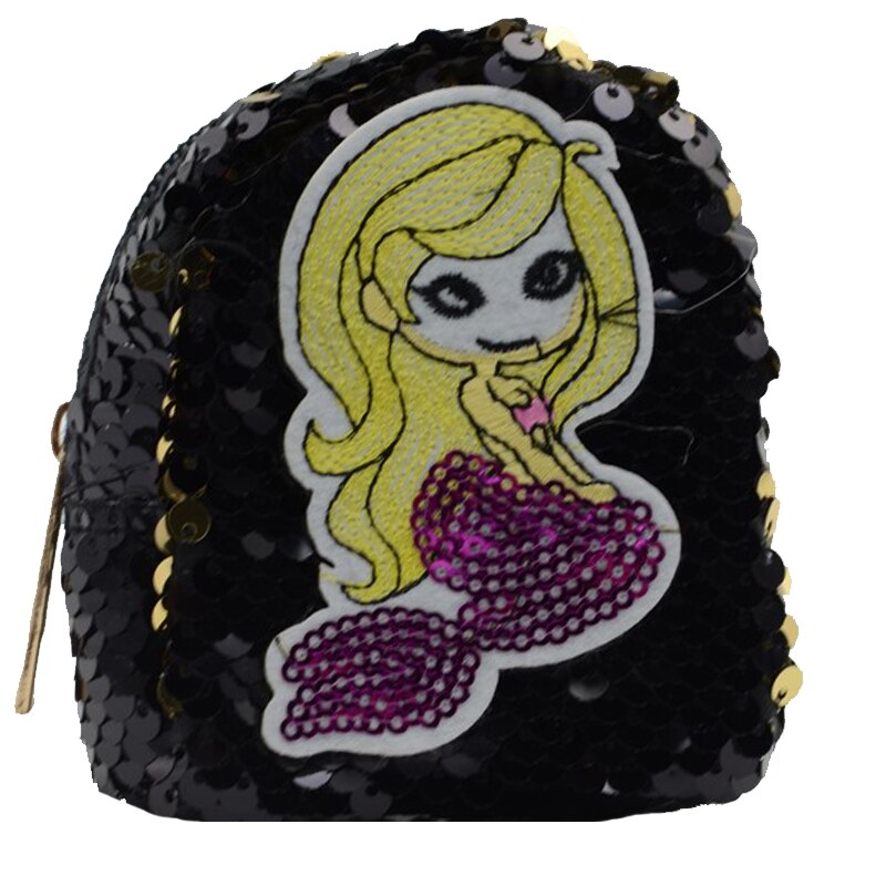 Portofel pentru fete Mini Junior PPT-5, Negru, Universal