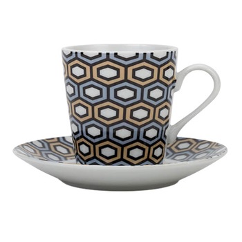 Set 6 cesti portelan pentru cafea, 110 ml, NAVA NV 208 040 Set 6 cesti portelan pentru cafea, 110 ml, NAVA NV 208 040