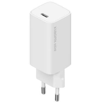 Incarcator retea Xiaomi, 65W Fast Charger, Alb Incarcator retea Xiaomi, 65W Fast Charger, Alb