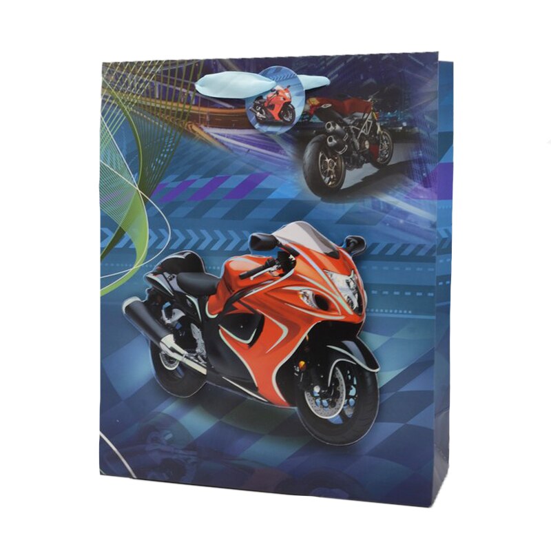 Punga cadou 32 x 10 x 26 cm Midex D33837A, Albastru