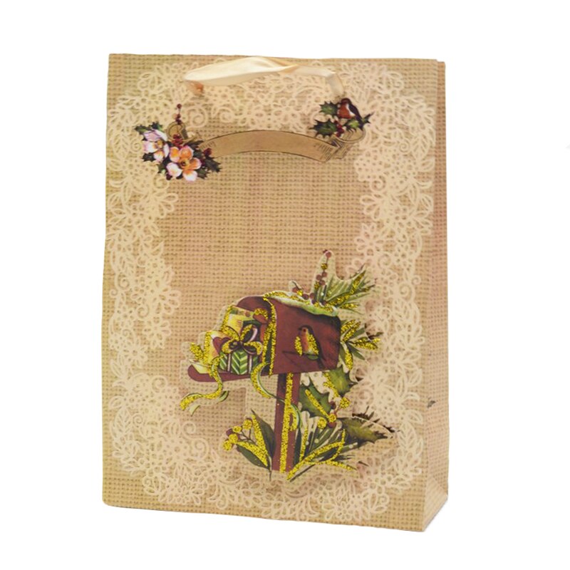 Punga cadou 24 x 8 x 17,5 cm Midex PCM-2, Bej