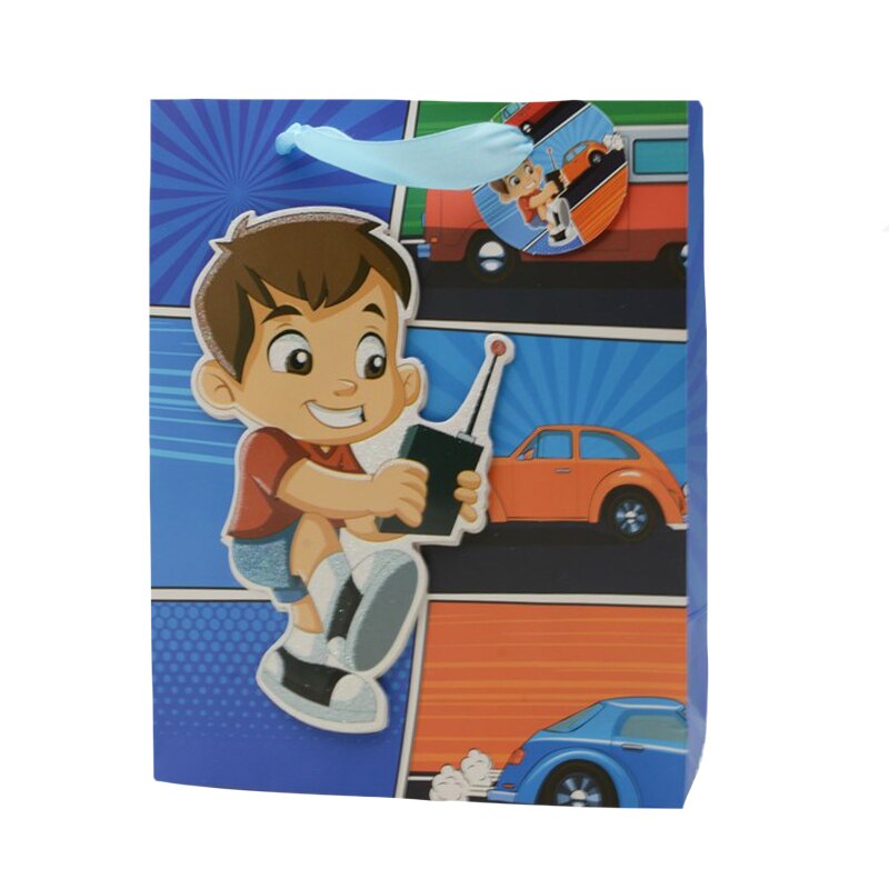 Punga cadou 23 x 9,5 x 18 cm Midex PCM-5, Albastru