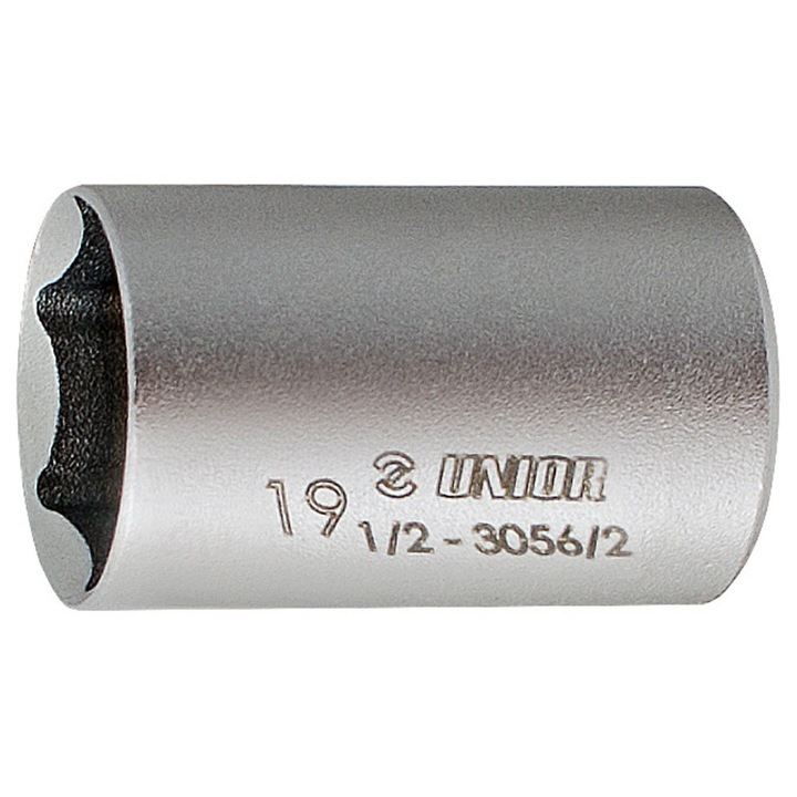 Cap cheie tubulara 1/2" cu perete subtire de 3/4" Unior