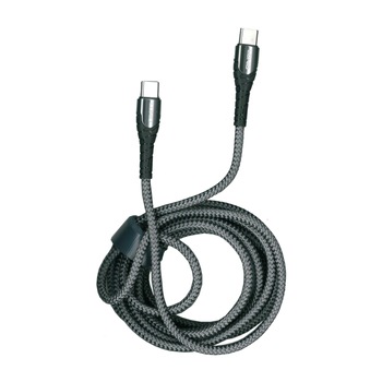 Cablu date si incarcare de 2m, Ldnio LC102 60W, Type-C to Type-C Cablu date si incarcare de 2m, Ldnio LC102 60W, Type-C to Type-C